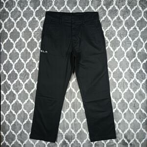 Tesla Pants Mens 34x30 Black Work Chino Uniform Work Employee Chino UNWORN